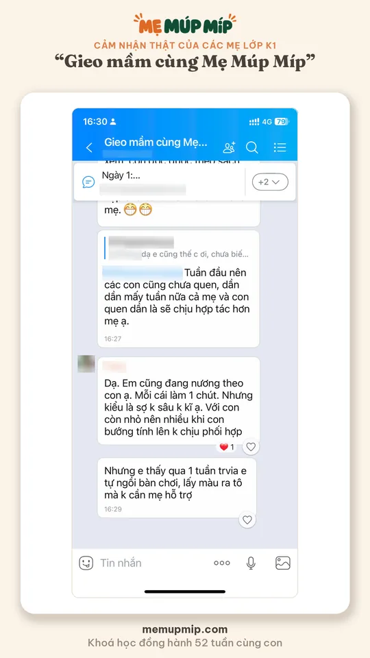 Mẹ lo con chưa hợp tác, sau 1 tuần con tự ngồi bàn chơi và tô màu