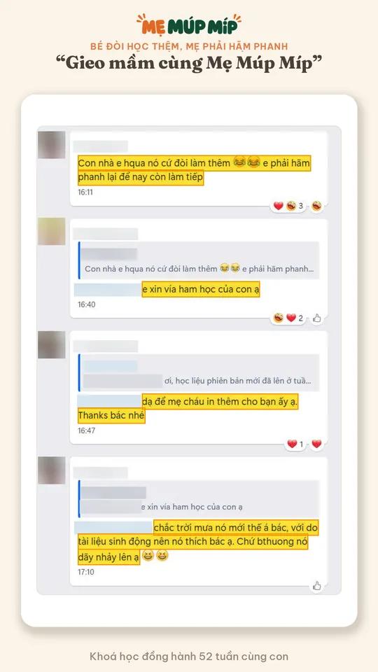 Bé đòi học thêm, mẹ phải hãm phanh