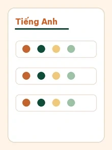 Trang worksheet mẫu Tiếng Anh